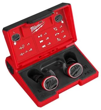 Milwaukee hörselskydd med bluetooth L4 RLEPB-301 - Uppladdningsbar